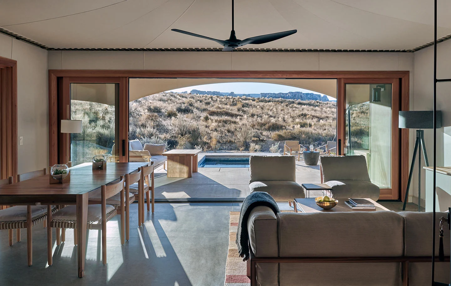 Tente, Camp Sarika, Amangiri, Utah, USA © Amang Group