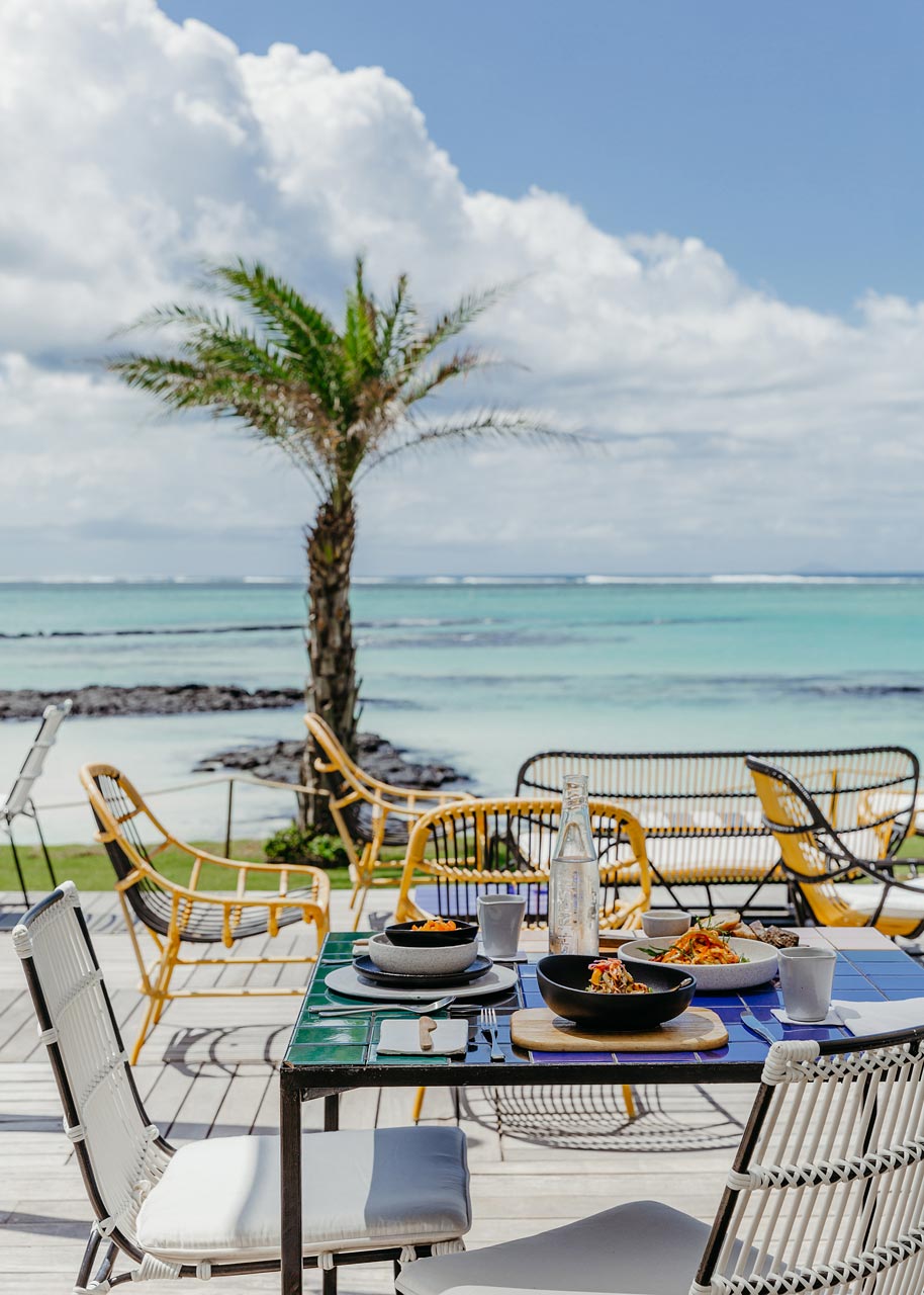 Terrasse Good Kitchen, Salt of Palmar, Île Maurice © SaltResorts