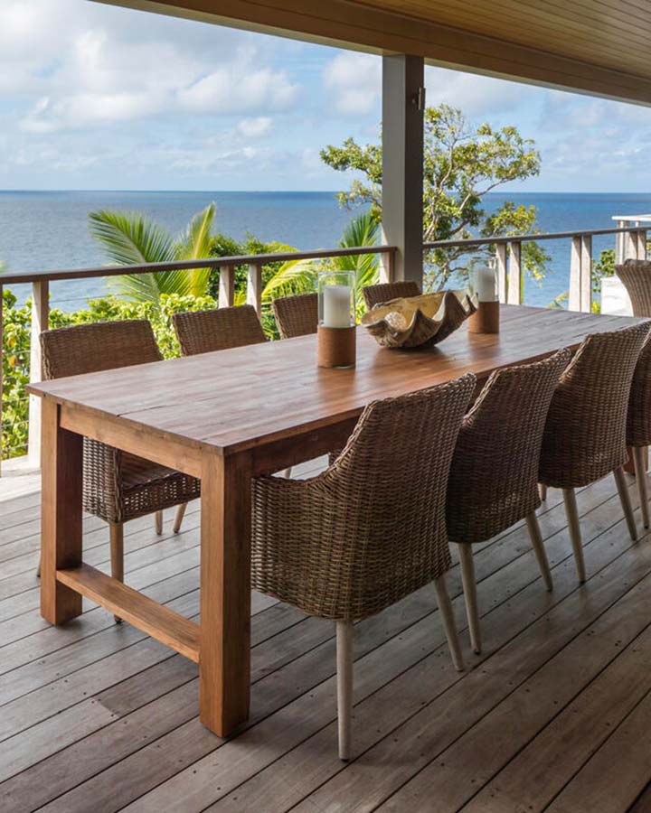 Terrasse, Residence Ocean © Kokomo Private Island Fiji Terrasse, Residence Ocean © Kokomo Private Island Fiji