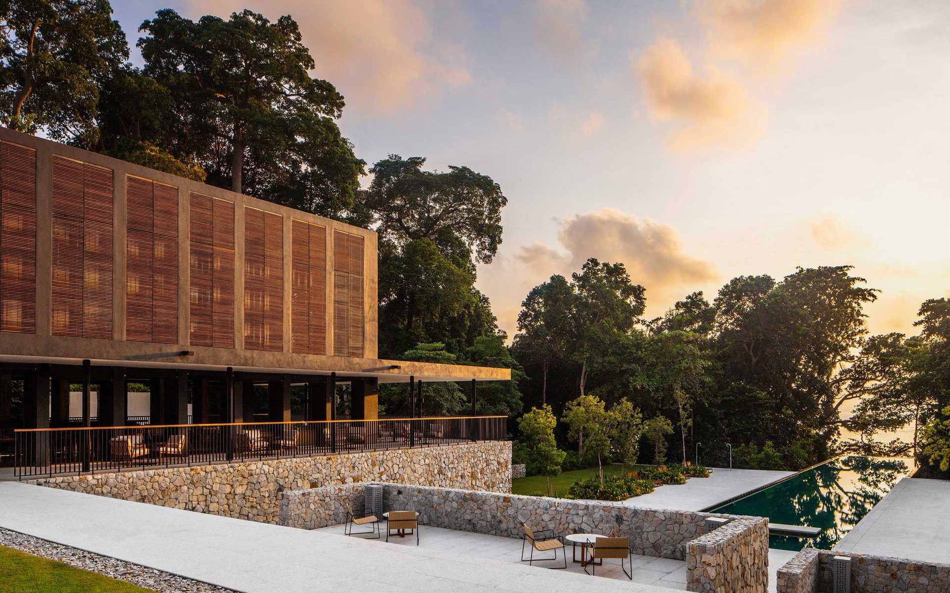 Terrasses et jardins, One&Only Desaru Coast, Malaisie