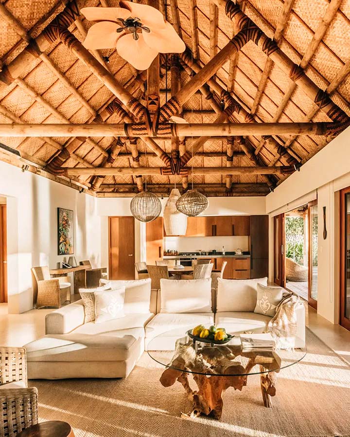 Salon, Three Bedroom Sunset Villa © Kokomo Private Island Fiji Salon, Three Bedroom Sunset Villa © Kokomo Private Island Fiji