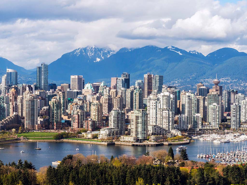 Vancouver, vue générale, Colombie-Britannique, Canada © Luke Lawreszuk