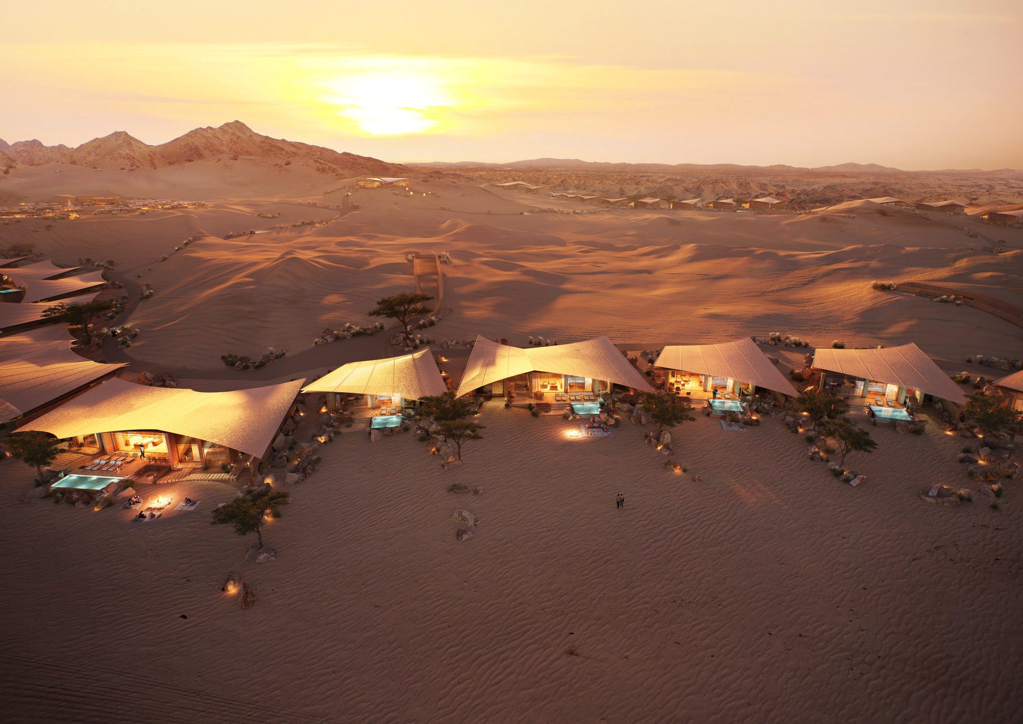 Villas, Six Senses Southern Dunes The Red Sea, Arabie Saoudite © Six Senses