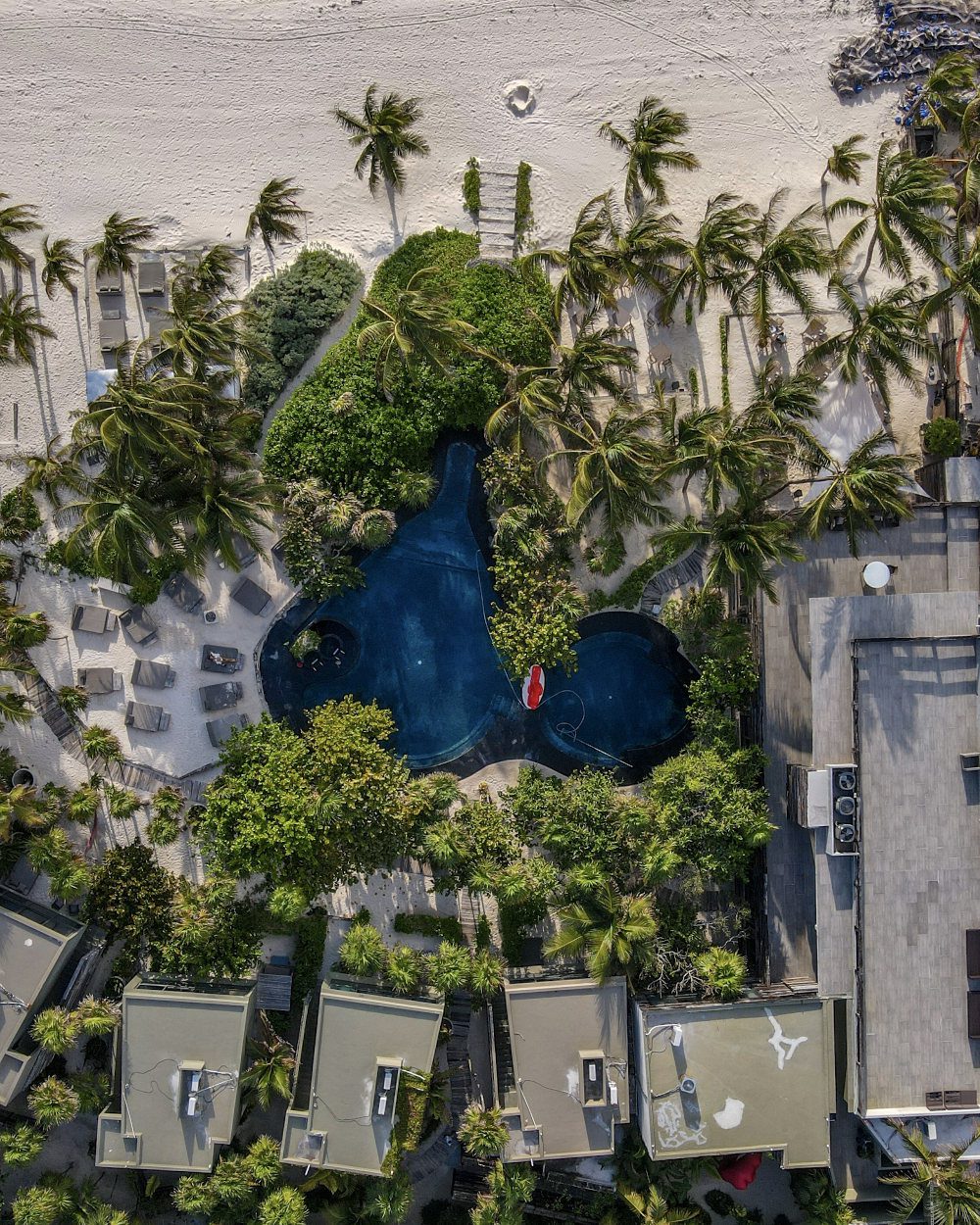 Vue générale, Casa Malca, Tulum, Mexique © Casa Malca