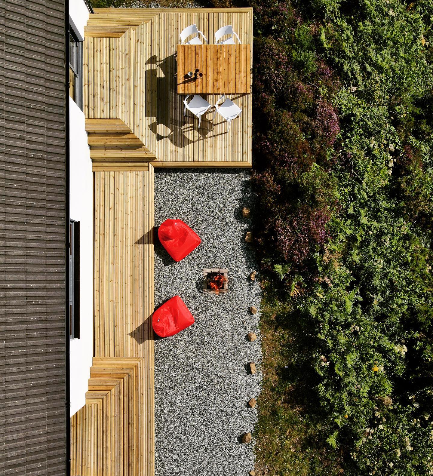 Terrasse, West Nest Skye Island, Écosse © West Nest Skye