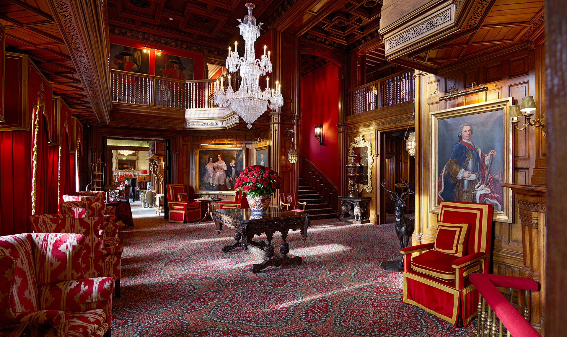 Ashford Castle Oak Hall © The Red Carnation Hotel Collection