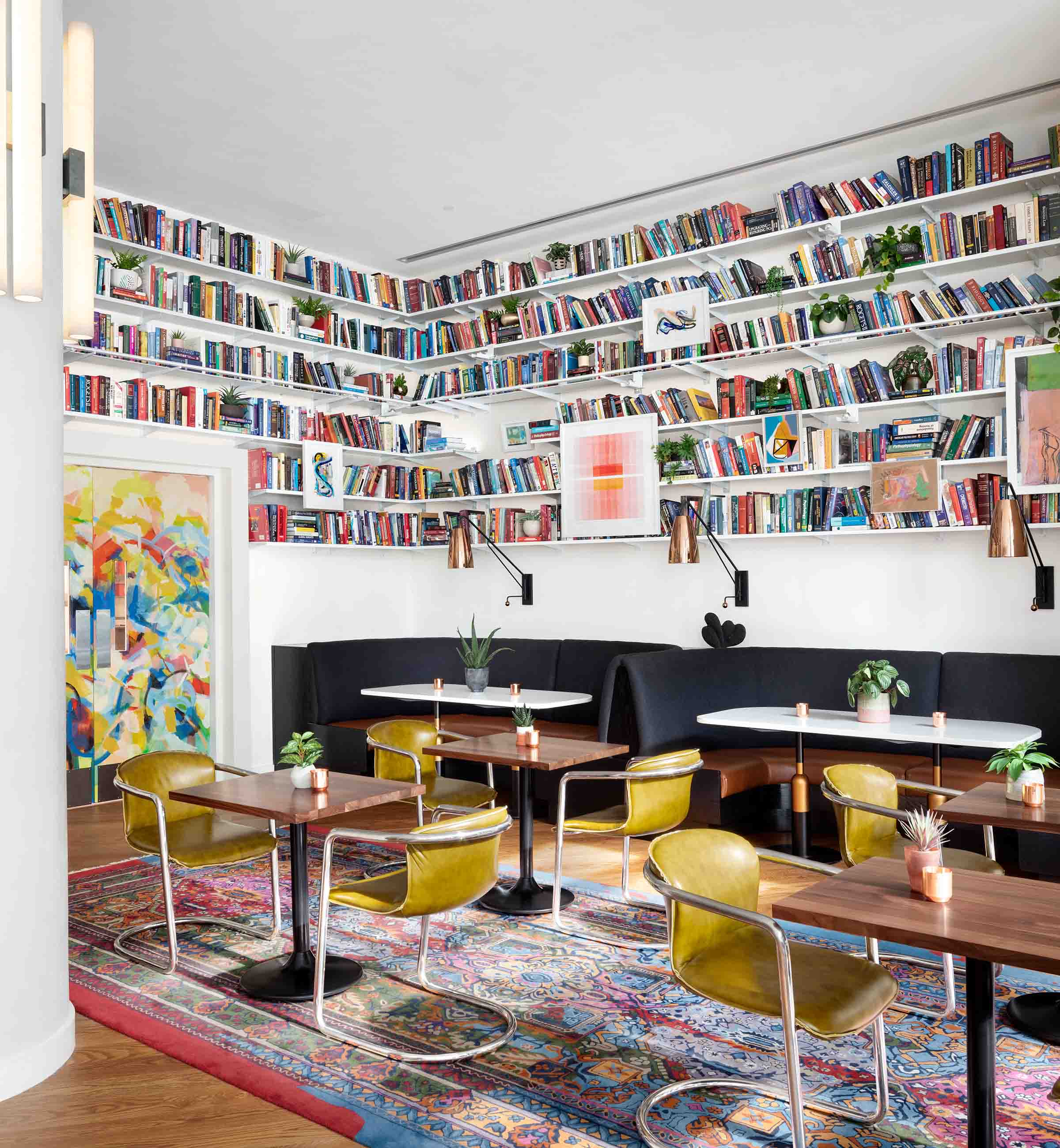 Bibliothèque, Graduate Roosevelt Island, New York © Graduate