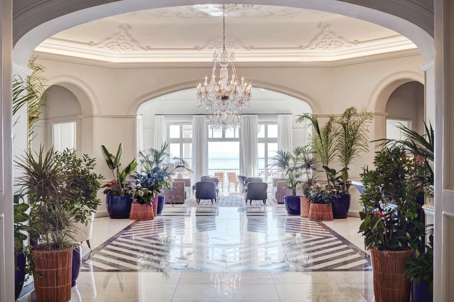 Entrée, Belmond Reid's Palace, Funchal, Madère © Belmond Management Ltd