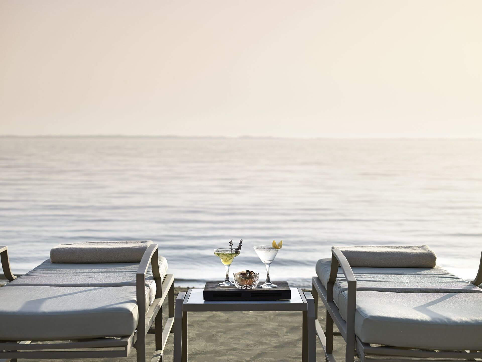 Plage, Ikos Olivia, Thessalonique, Grèce © Ikos Resorts