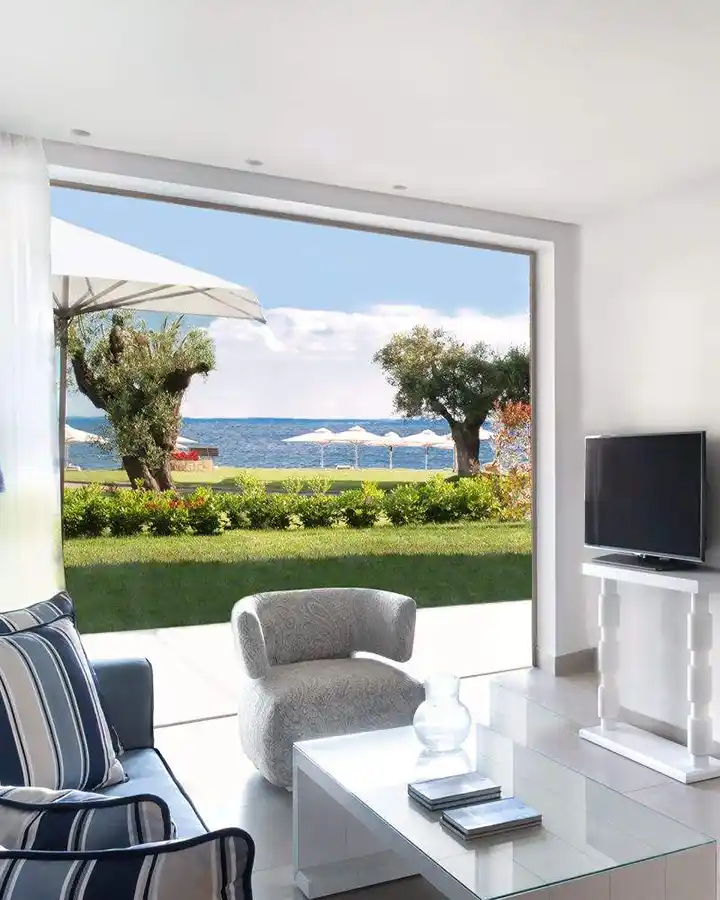 Suite Bungalow, Ikos Olivia, Thessalonique, Grèce © Ikos Resorts Suite Bungalow, Ikos Olivia, Thessalonique, Grèce © Ikos Resorts