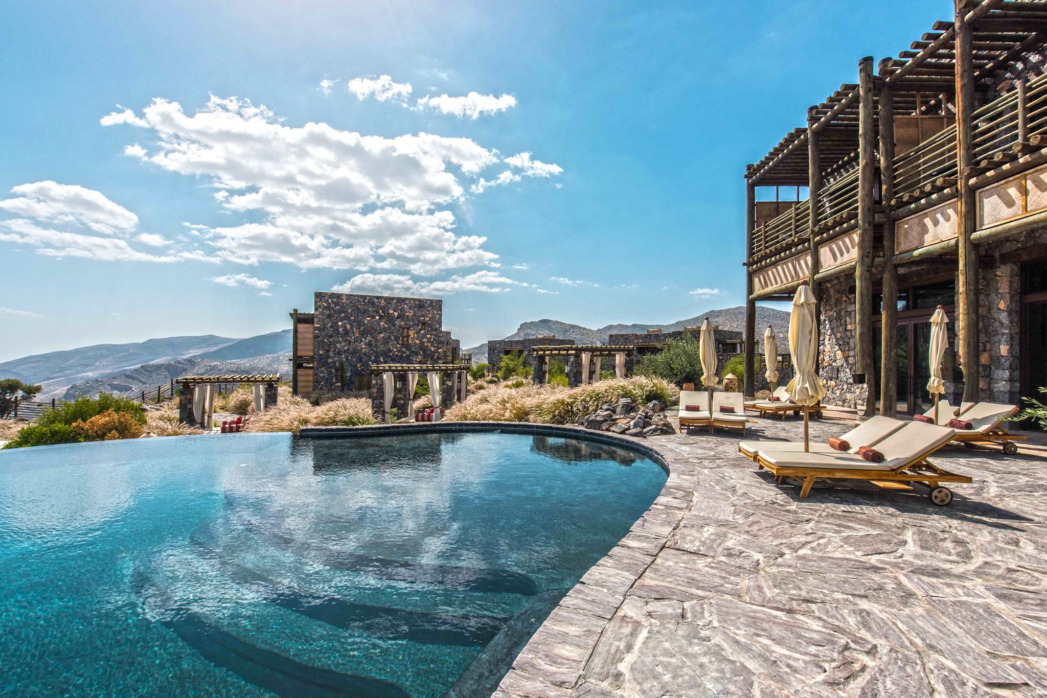 Piscine, Alila Jabal Akhdar, Oman © Hyatt Corporation