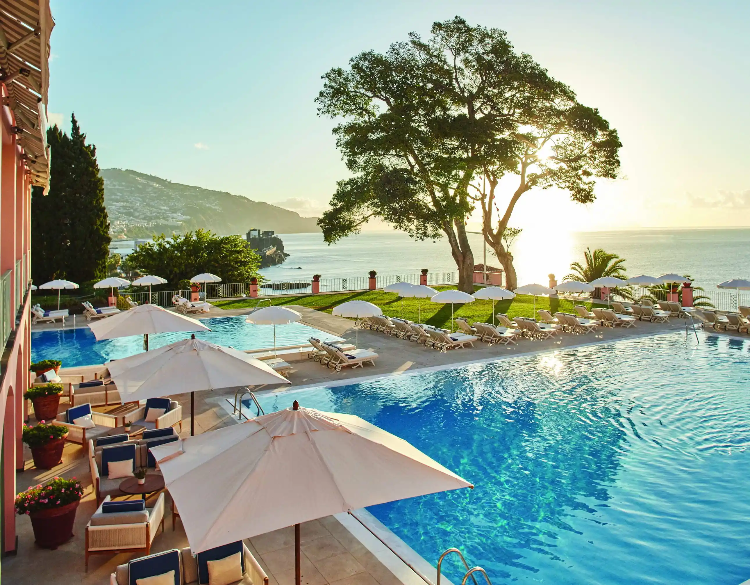 Piscines, Belmond Reid's Palace, Funchal, Madère, Portugal © Belmond Management Ltd