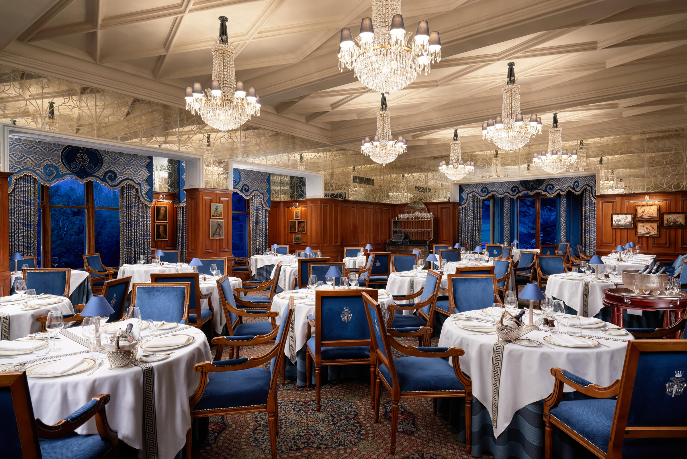 Restaurant George V, Ashford Castle, Irlande © Jack_Hardy