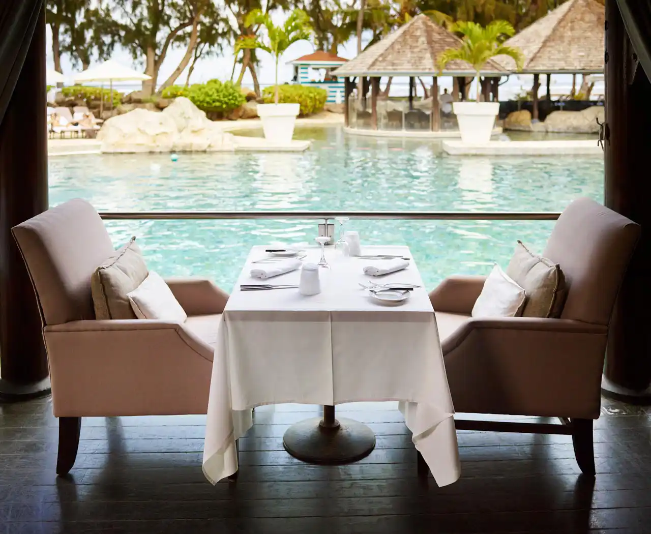Restaurant Orangine, Lux Saint Gilles, La Réunion © Groupe Lux