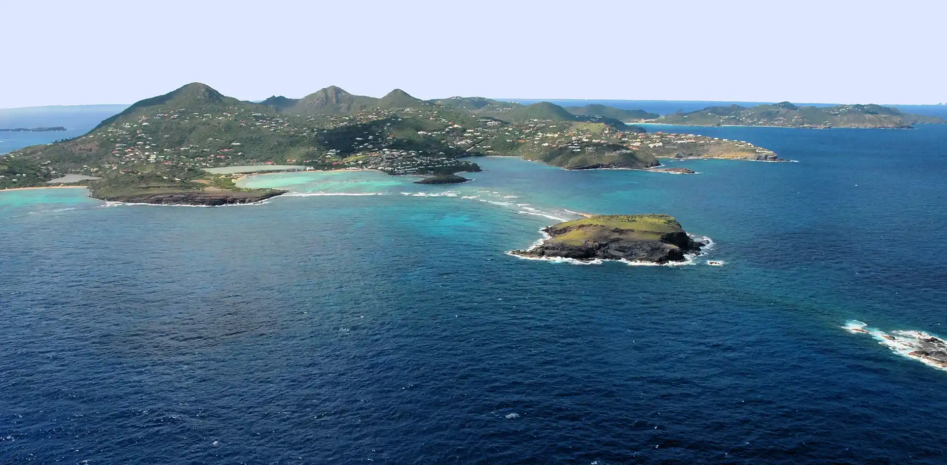 Saint-Barth, vue panoramique, Antilles © starus