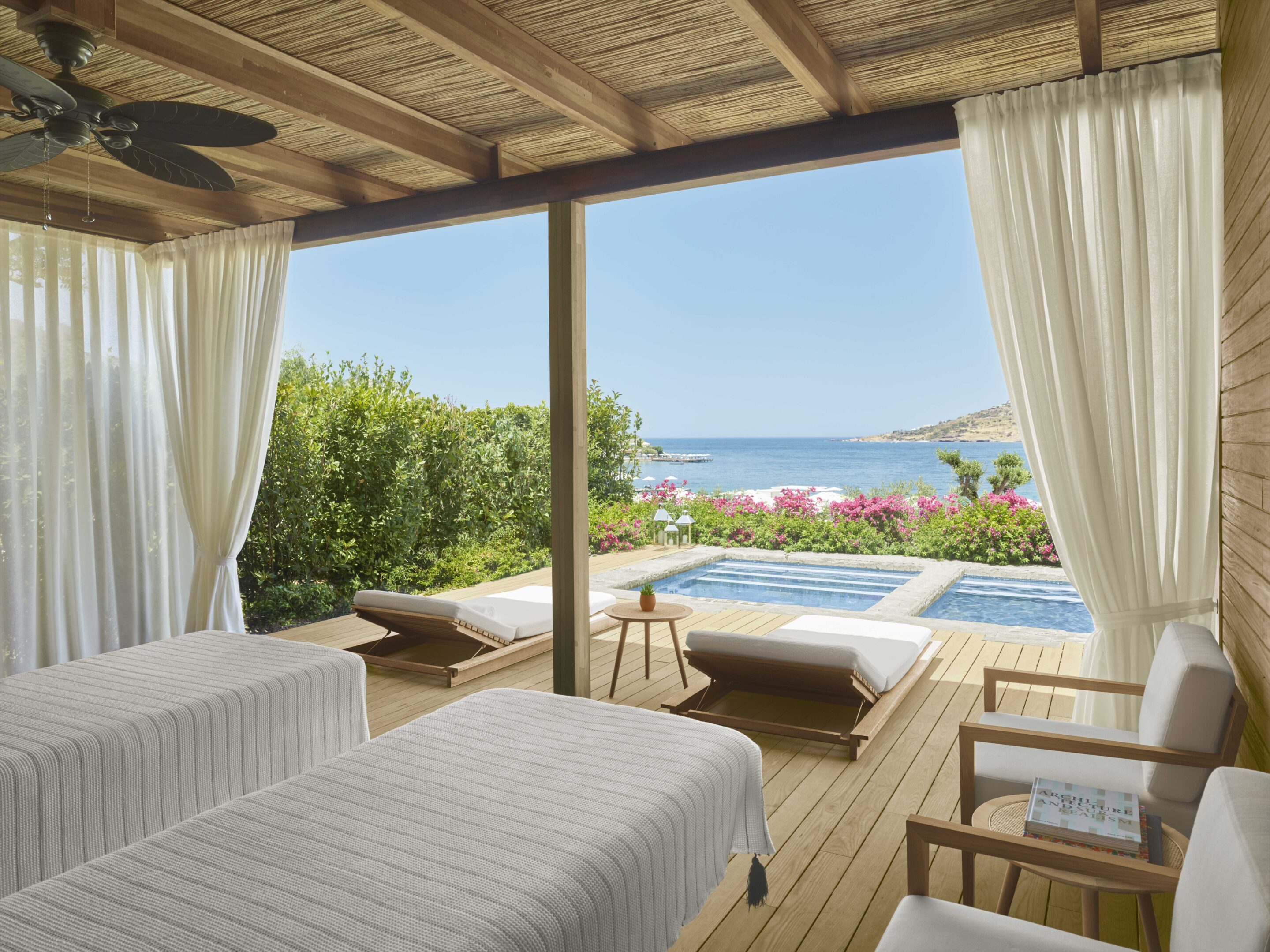 Cabane et Spa, Bodrum, Turquie © The Bodrum EDITION