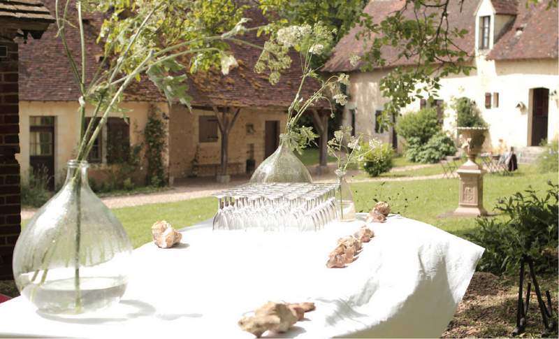 Table de fête, d'une île, Perche, Normandie © d'une île
