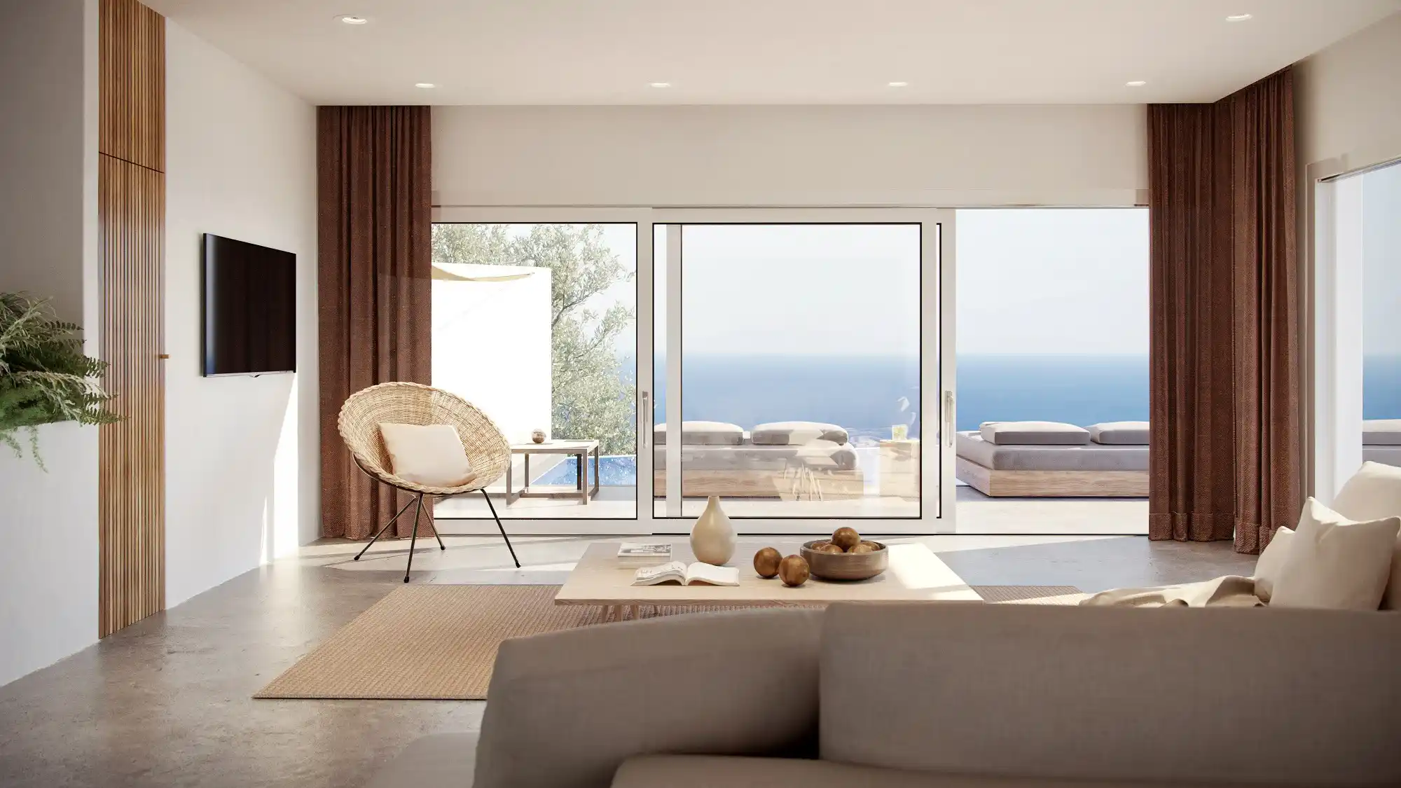 Villa 3 Chambres, hôtel Andronis Arcadia, Oia, Santorin, Grèce © Andronis