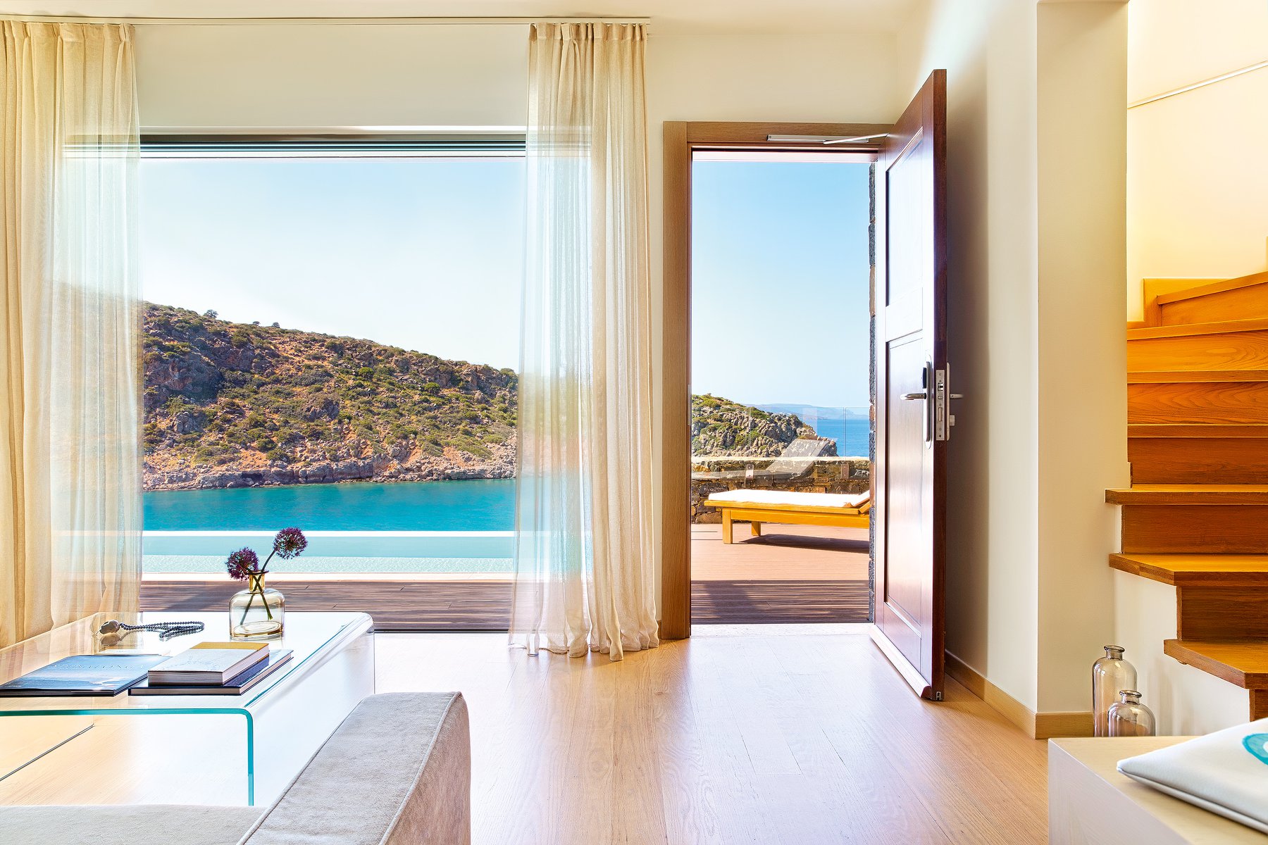 Villa vue mer, Daios Cove Luxury Resort & Villas, Crète, Grèce © Daios Cove
