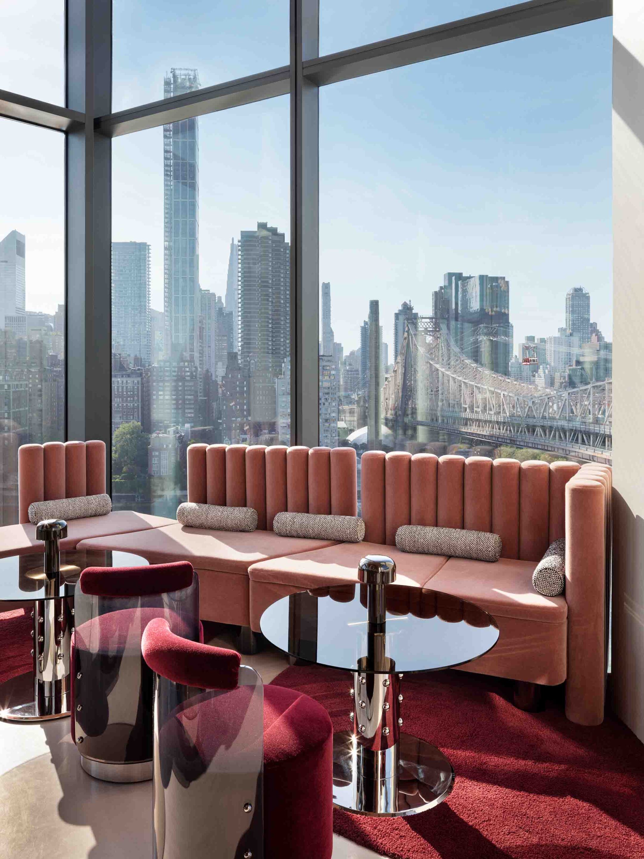 La vue depuis la Panorama Room, Graduate Roosevelt Island, New York © Graduate