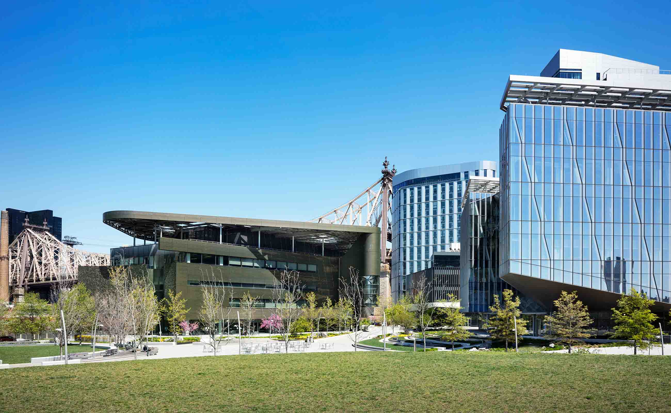 Vue générale, Graduate Roosevelt Island, New York © Graduate