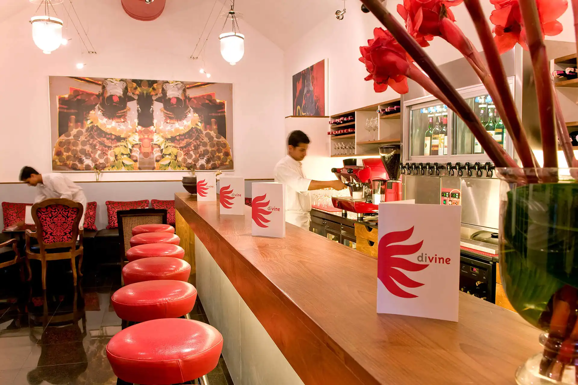 Restaurant Divine, Malabar House, Cochin, Kérala, Inde du Sud © Relais & Châteaux