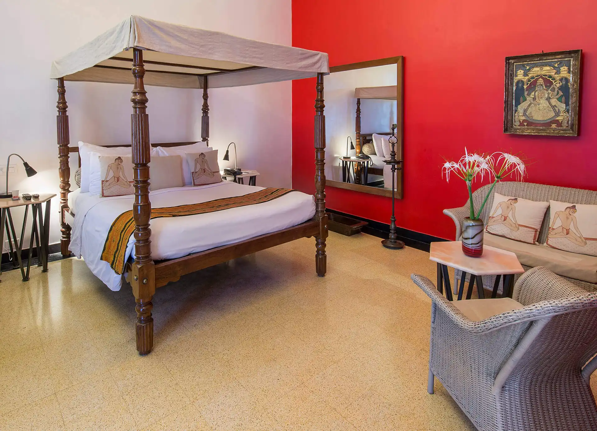 Roof Garden Suite, Malabar House, Cochin, Kérala, Inde du Sud © Relais & Châteaux