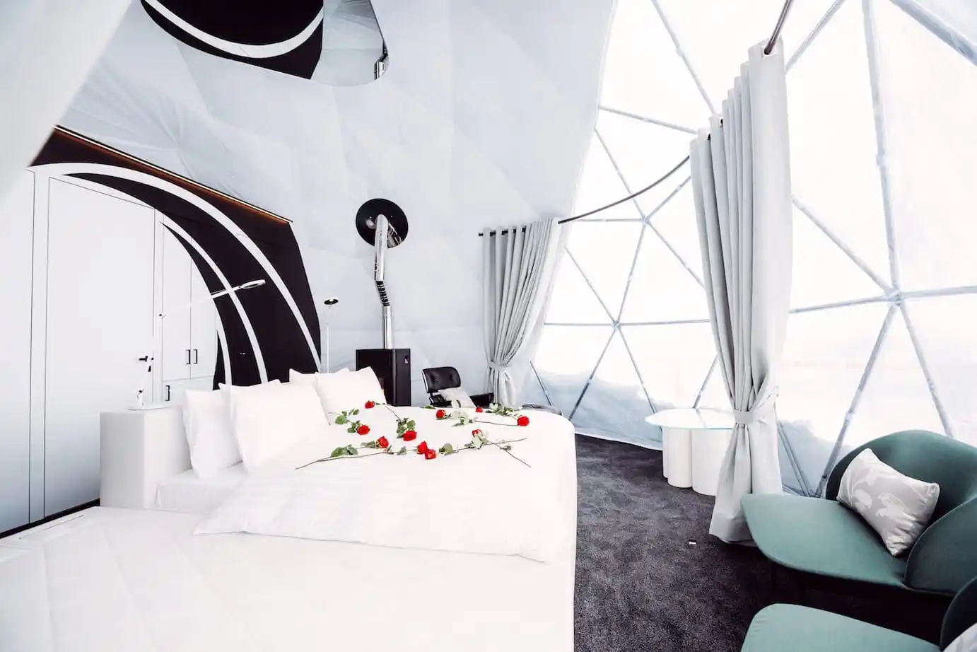 Suite 007, Whitepod, Valais, Alpes Suisses © Whitepod