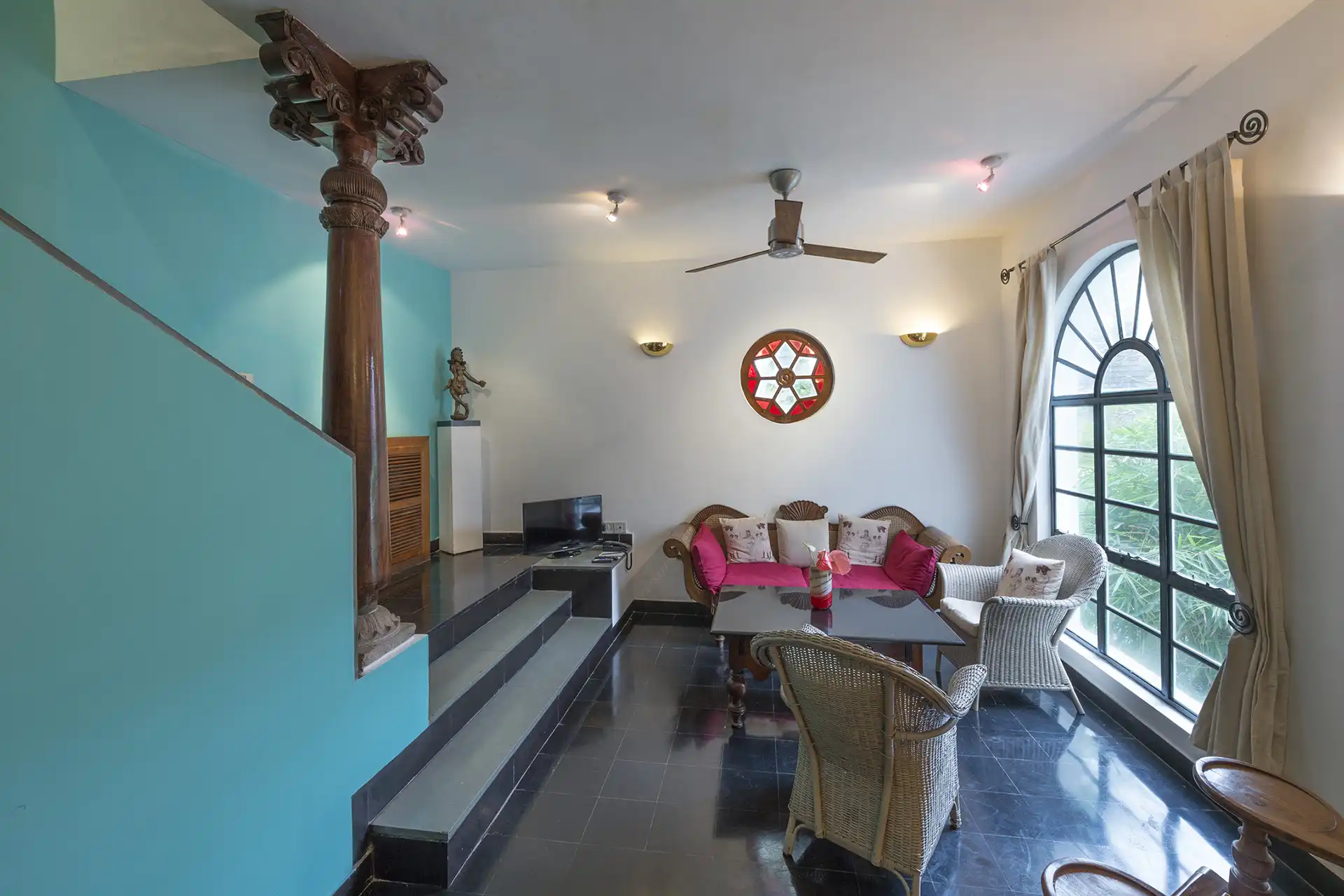 Suite, salon, Malabar House, Cochin, Kerala, Inde © Relais & Châteaux