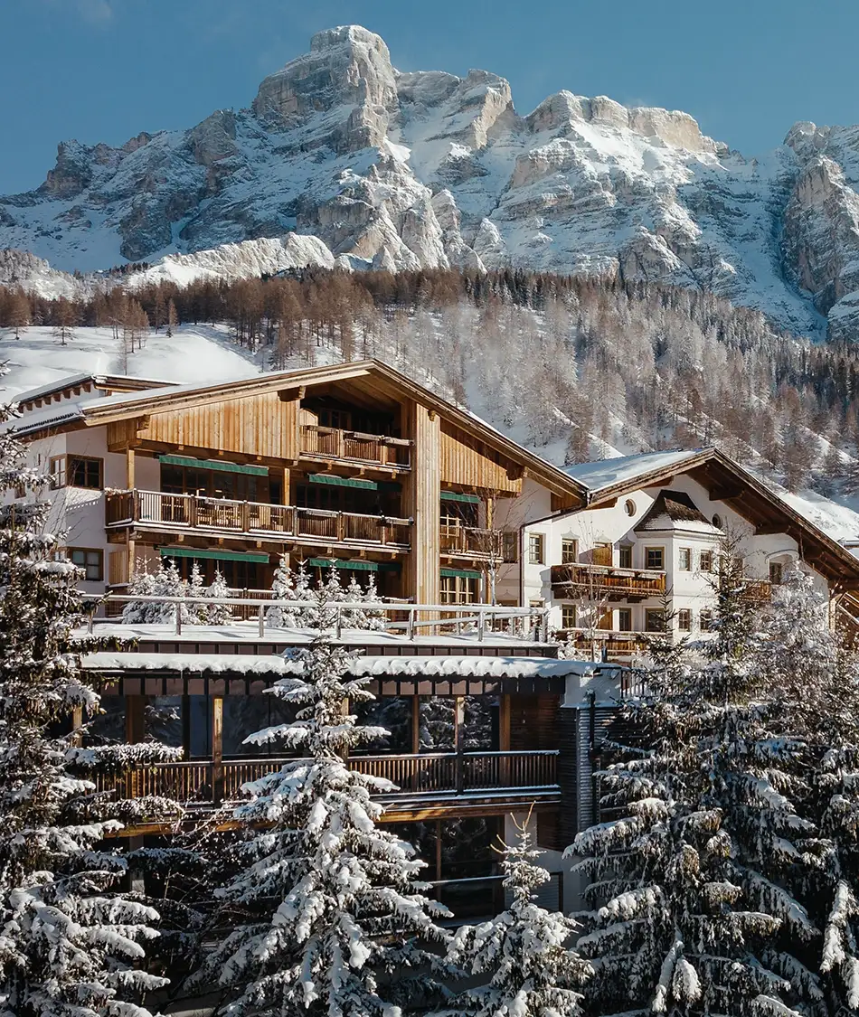 Séjour en hiver à l'Aman Alpina Rosa, Dolomites, Italie © Aman Group