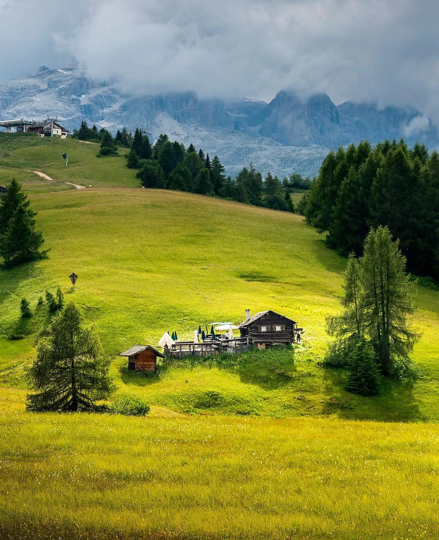 Cabane, Prairies des Pizzinini, 