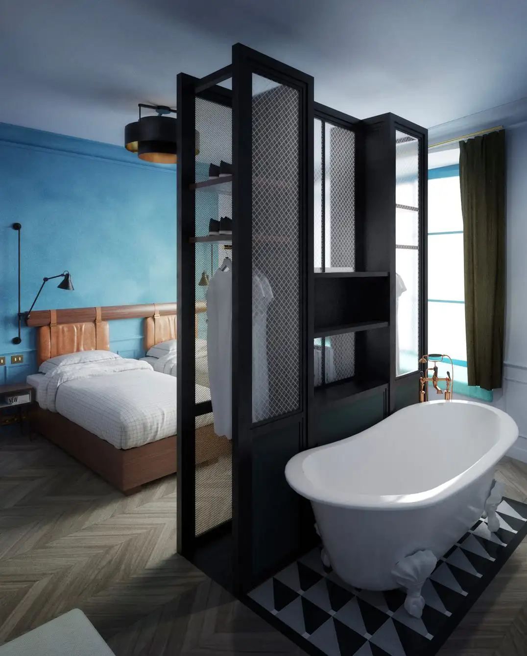 Chambre Biggy, Hôtel Hoxton Paris, France © the hoxton