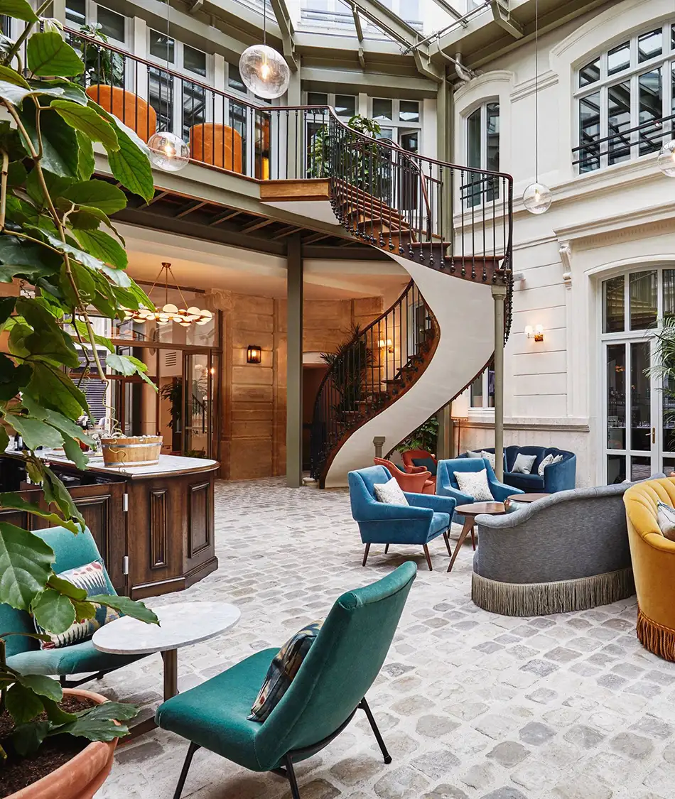 Lobby, Hôtel Hoxton Paris, France © the hoxton