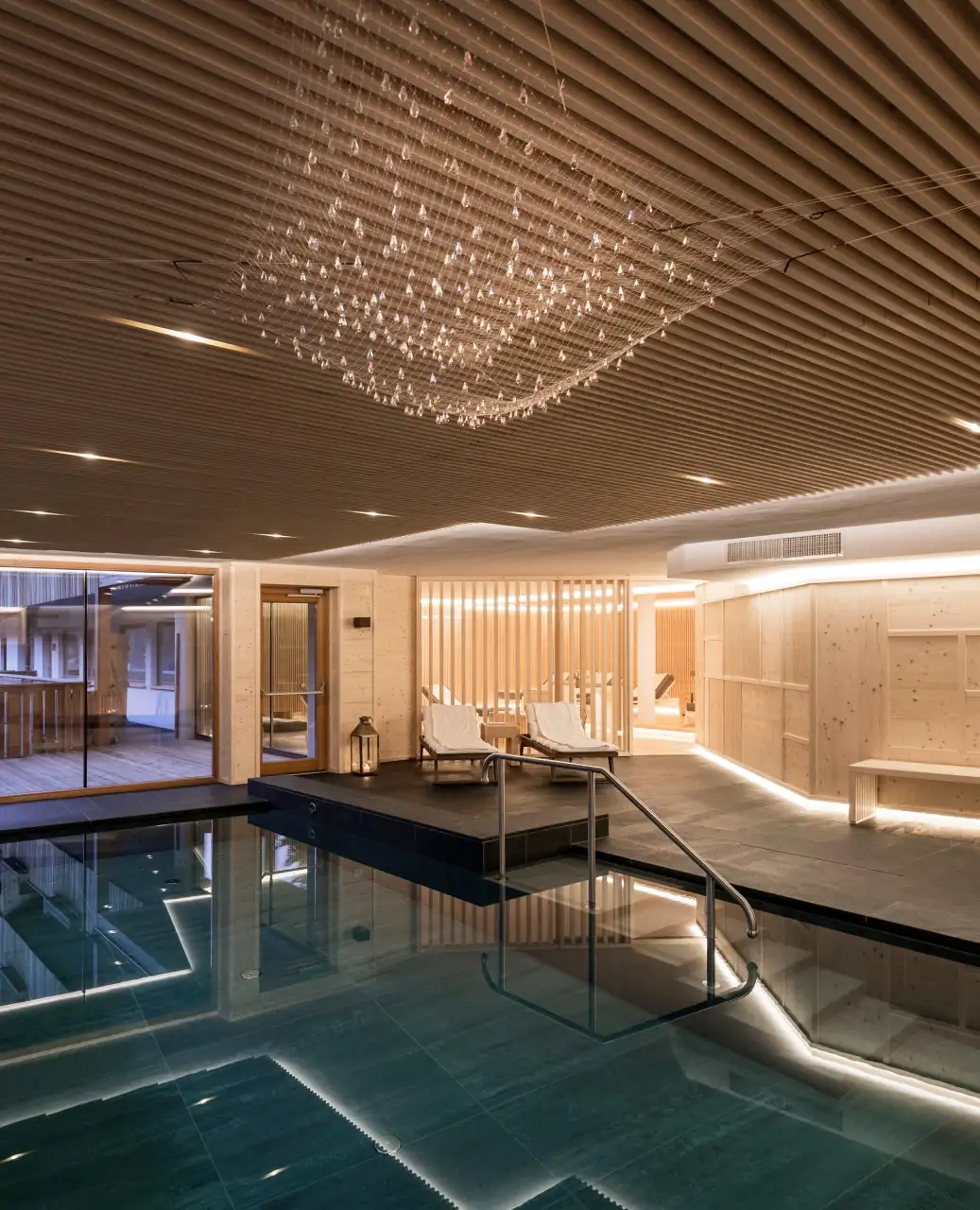 Spa, Aman Alpina Rosa, Dolomites, Italie © Aman Group