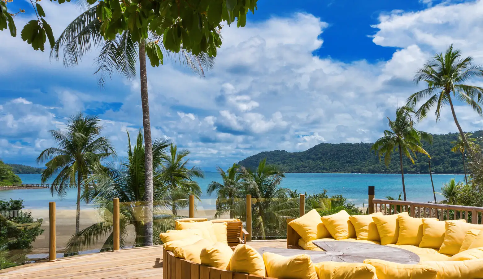 Terrasse, Three Bedroom Beach pool Reserve, Soneva Kiri, Koh kood, Thaïlande © Soneva