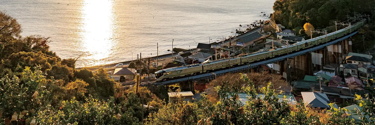 Le train Shiki-Shima, Japon © East Japan Railway Company