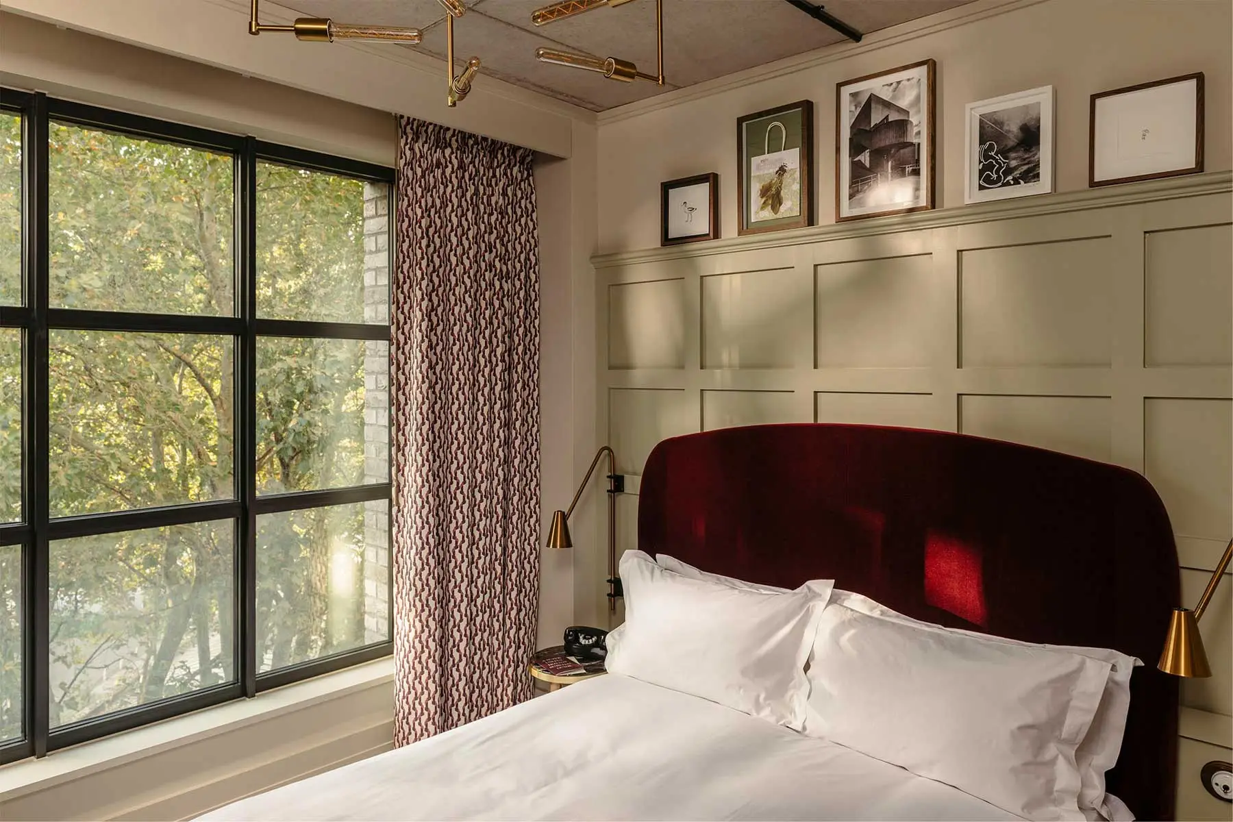 Chambre Shoebox, Hoxton Southwark, Londres, Angleterre © the hoxton