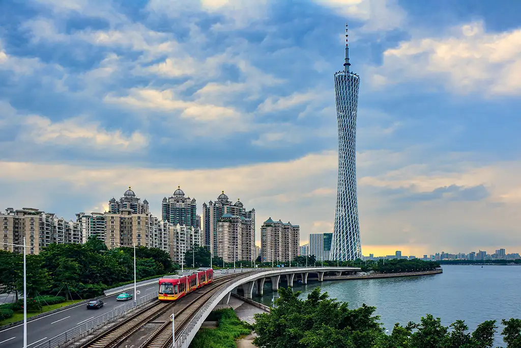 Guangzhou (Canton), Pearl River, Chine © Adrian X
