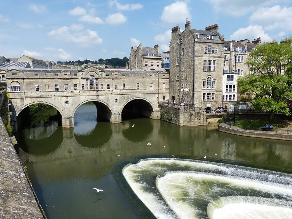 Pont Pulteney, Bath, Angleterre © Falco