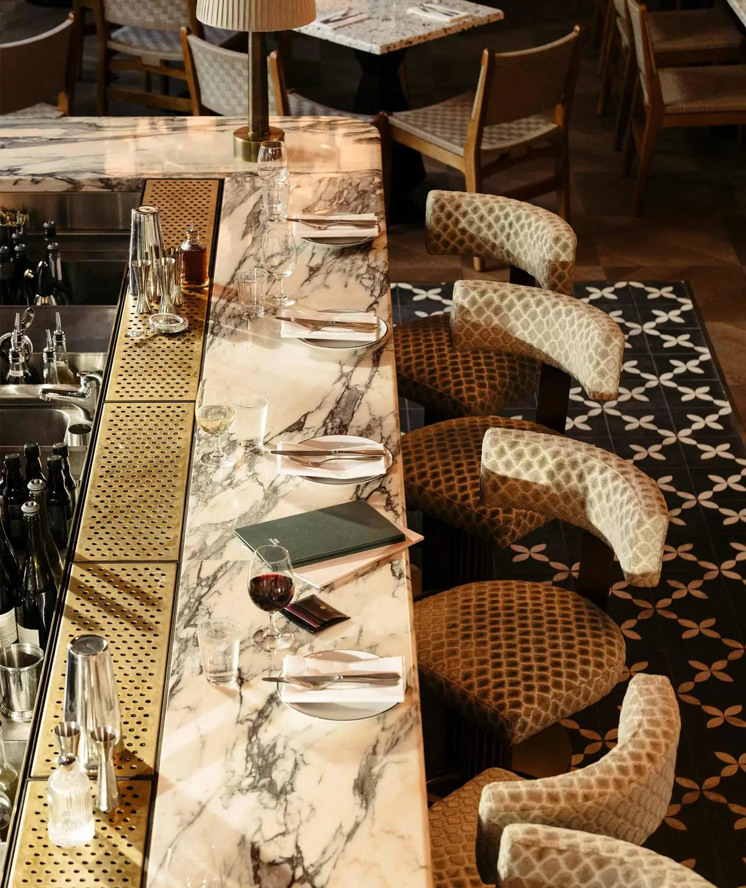 Restaurant Abie, Hoxton Southwark, Londres, Angleterre © the hoxton
