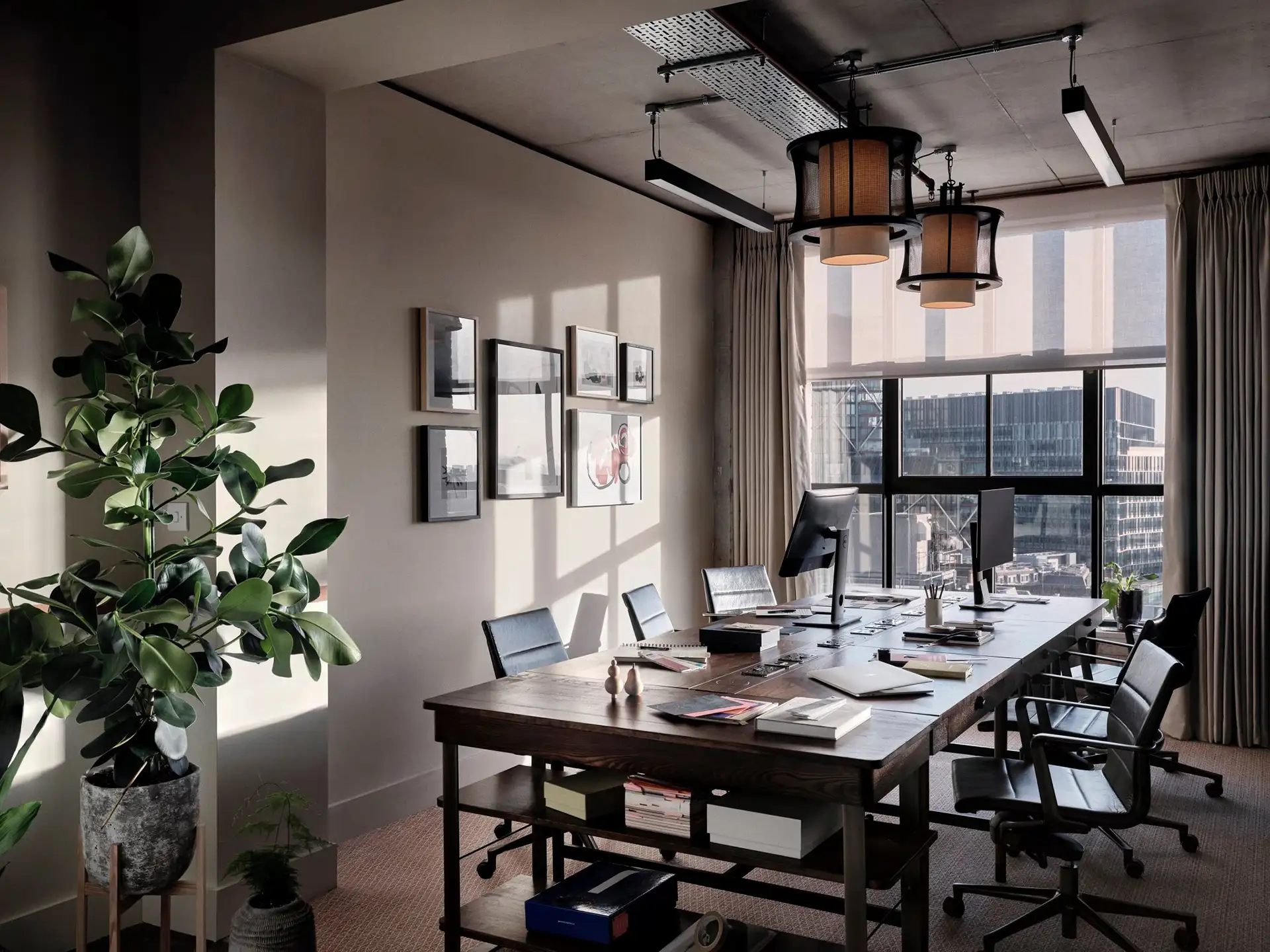 Salle de réunion, The Apartment, Hoxton Southwark, Londres, Angleterre © the hoxton