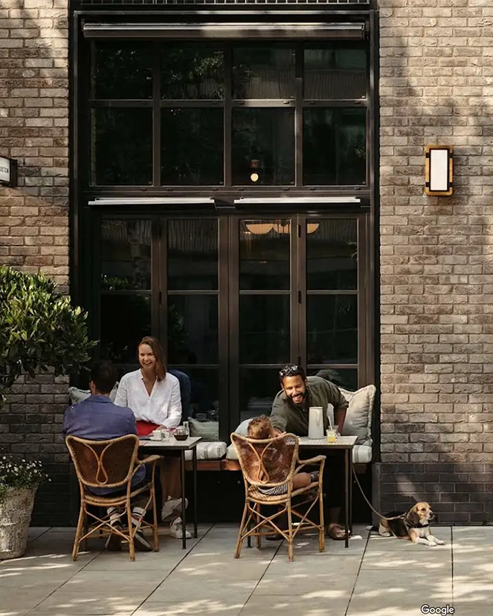 Terrasse, Hoxton Southwark, Londres, Angleterre © the hoxton
