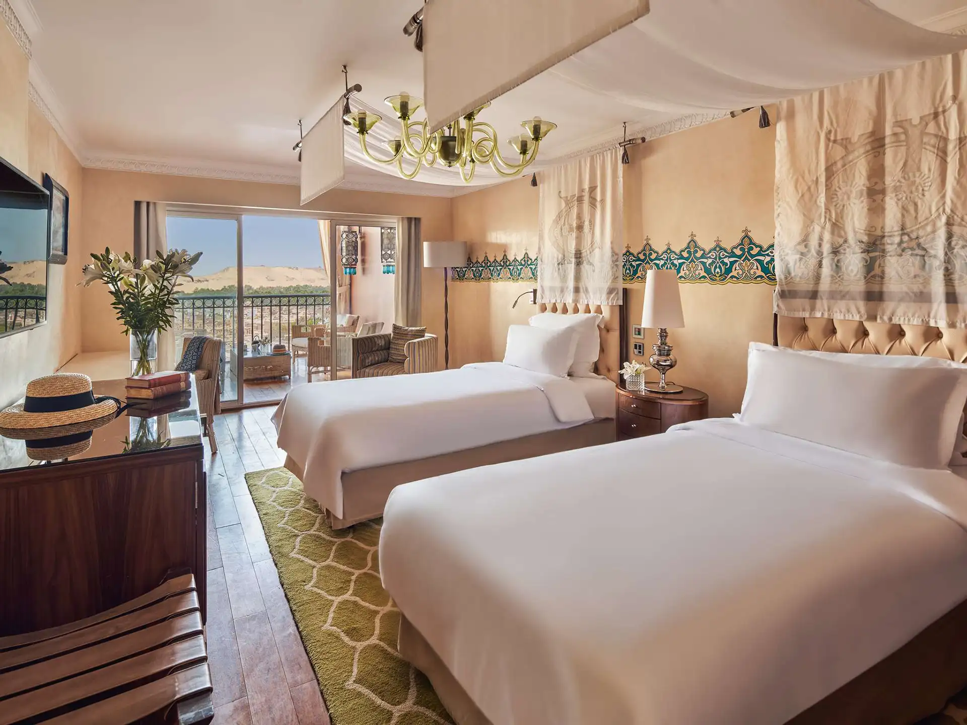 Chambre Premium, Sofitel Legend Old Cataract Assouan, Égypte © Accor