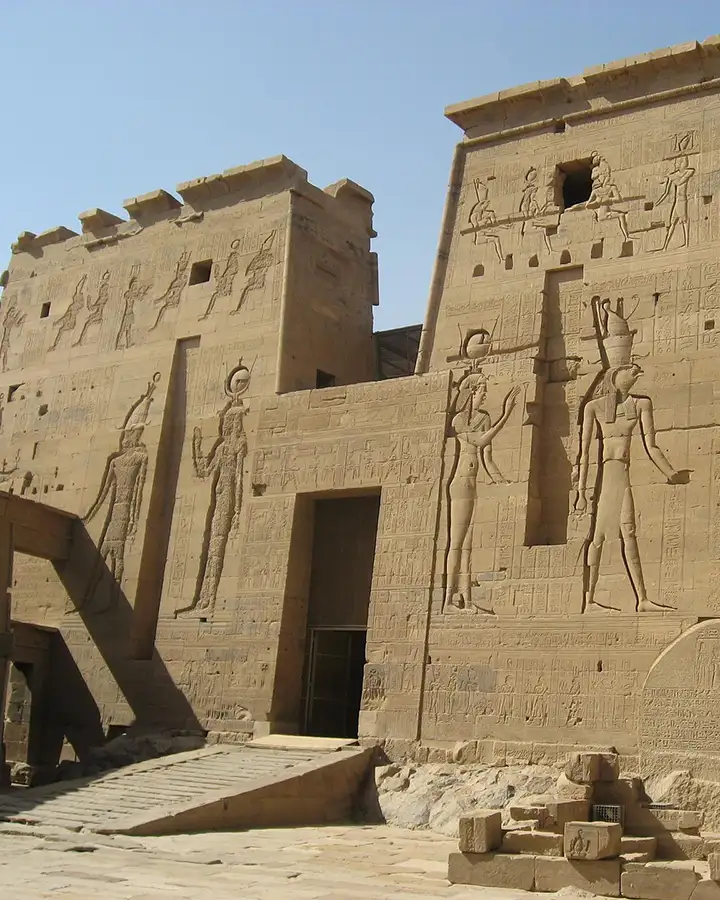 Temple, Île de Philae, Egypte © auntmasako