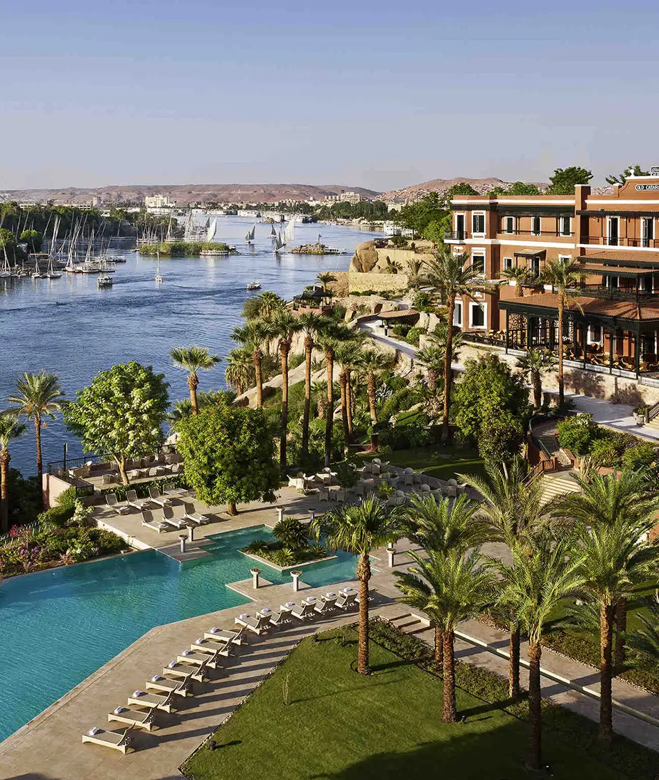 Vue sur le Nil, Sofitel Legend Old Cataract Assouan, Égypte © Accor